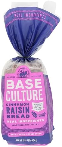 Base Culture, Bread Cinnamon Raisin, 16 Ounce