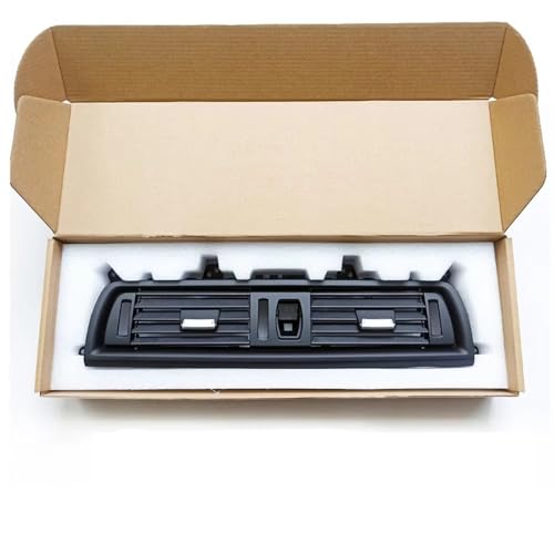 Rejilla ventilación salpicadero central para BMW 5 Series F10 F11, repuesto negro 64229166885
