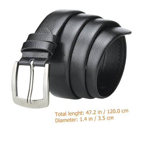 Men's Belt Male Waistband Jean Belt in Imitation Leather Easy to Wear Random Style2
