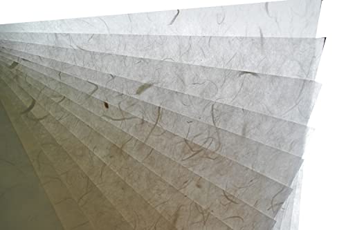 Papier de mûrier blanc origami fabrication de cartes scrapbooking format 21,6 x 27,9 cm