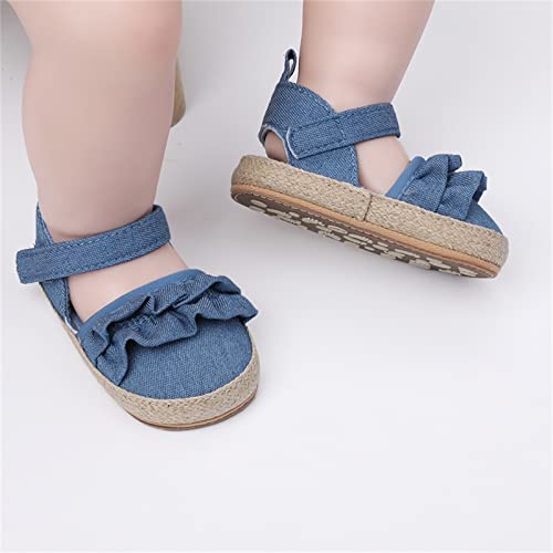 Infant Girls Ruffles Shoes First Walkers Shoes Summer Toddler Flat Sandals Baby Boy Apparel4