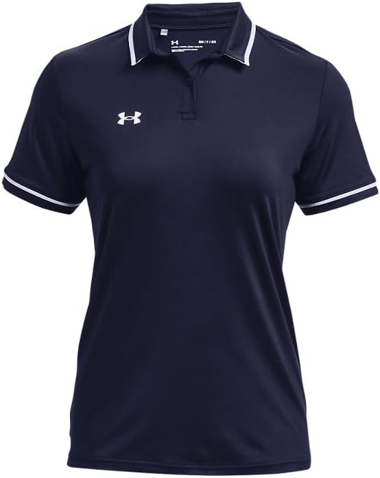 Under Armour Team Tipped Womens Short Sleeve Polo Shirt