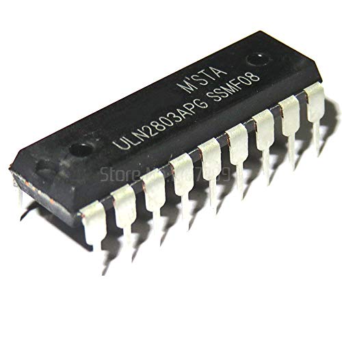 Industrialfield 10Pcs Uln2803Apg Uln2803 Uln2803A Uln2803Ap Dip-18 Darlington Transistors Interface Driver With Ttl #TOP4