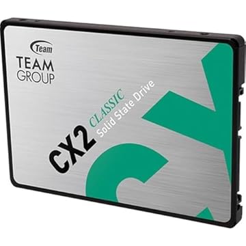 Team Group CX2 2,5" 1TB SATA III 3D NAND Unidade de estado sólido interna T253X6001T0C101
