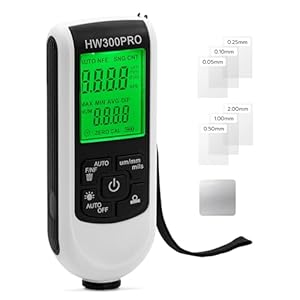 Tolesum HW300PRO Lackdickenmessgerät 0-2000 µm