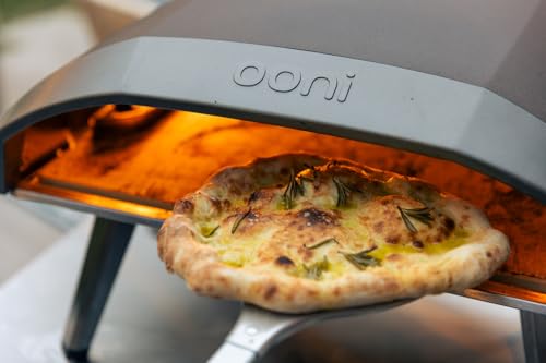 Foto von Ooni Pizzawendeheber – Perforierter Pizzaschaufel – Aluminium-Pizzaschieber – Pizzaschieber zum Wenden und Servieren von Pizzen Zubehör