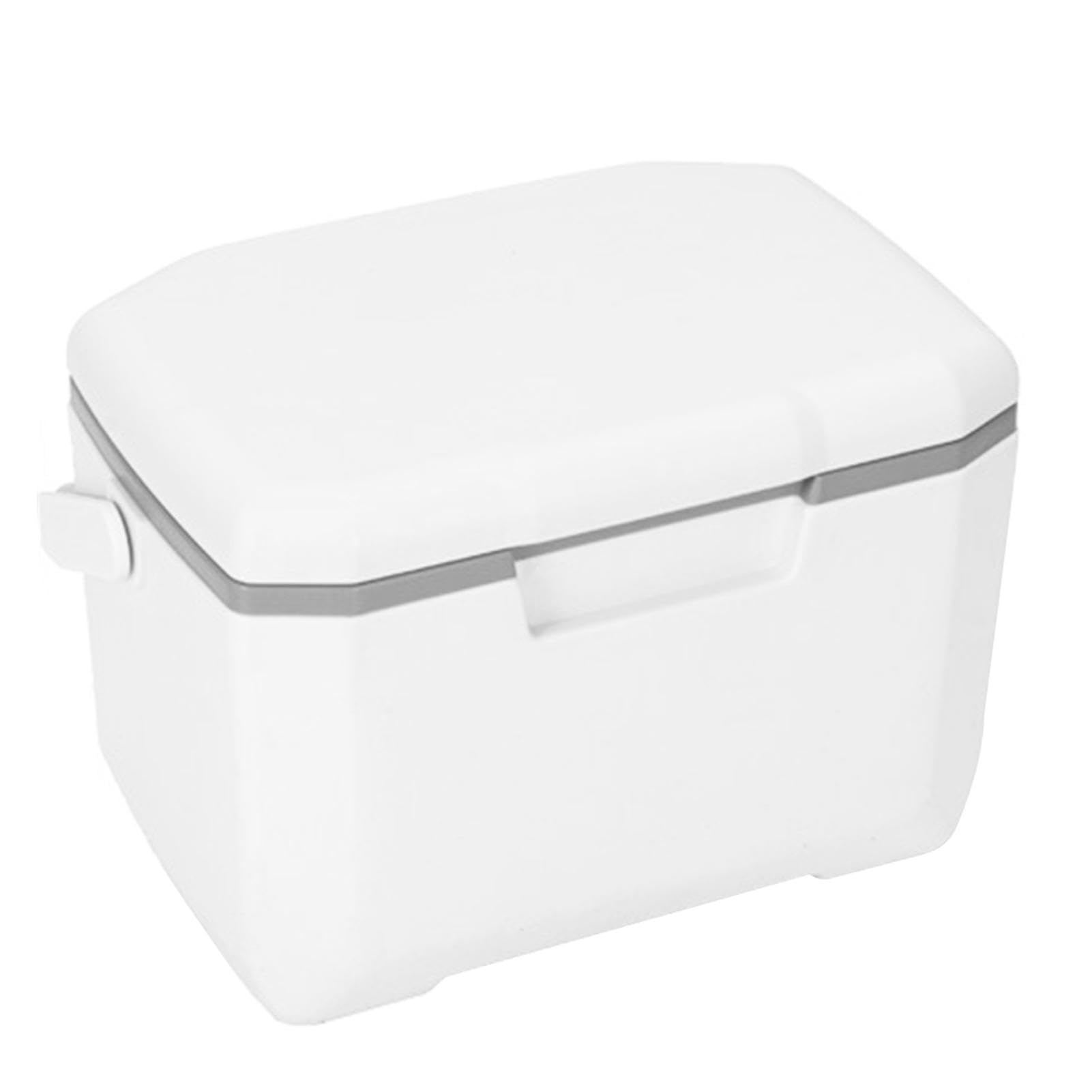 Voihamy Enfriador portátil Aislado,Enfriador Duro para Picnic,Contenedor Aislado para refrigerador de Coche, refrigerador para Exteriores - Caja de refrigeración Liviana, Carcasa Dura para