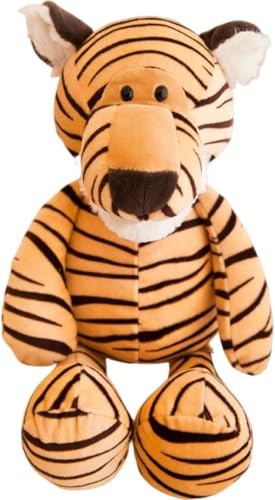LGWJHCY Jouet en peluche tigre, 25 cm, jouet doux d'anniversaire, jouet de dessin animé 3D