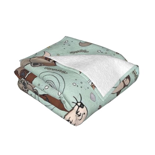 Couverture de lit en flanelle douce 101x76 cm pour réchauffer vos nuits