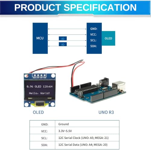 Electrifier 0.96 Inch OLED Display Module Blue - Image 7