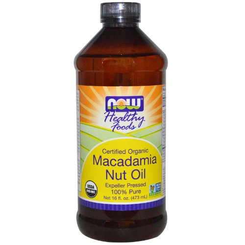 NOW Foods Certified Organic Macadamia Nut Oil - 16 fl oz