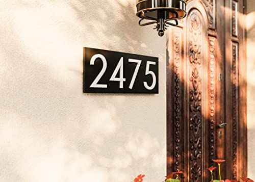 House Numbers | House Numbers For Outside | House Numbers Plaque Available In Vertical And Horizontal | House Numbers Sign | Address Numbers | Modern House Numbers | Gift For New Home #TOP22