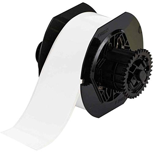 Etiqueta de temperatura Brady B30C-2250-549-WT de poliéster blanco para BBP31