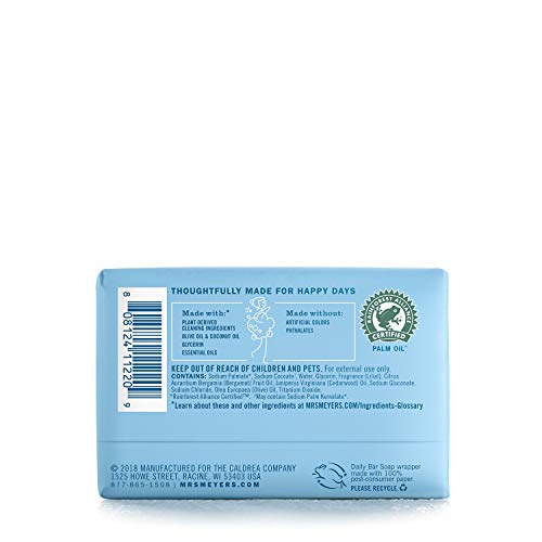 Mrs. Meyer'S Clean Day 308456 Bar Soap, Use As Body Wash Or Hand Soap thumb #1