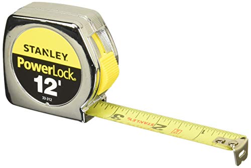 STANLEY PowerLock Tape Measure, 12-Foot (33-312)