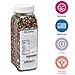 DECOPAC Christmas Fusion Mix Candy Sprinkles, 26oz, Fancy Sprinkles in Handheld Container, Festive Edible Sprinkles For Holiday Celebration Cakes, Cupcakes, Cookies and Donuts