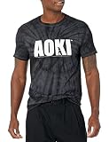 Steve Aoki Profile Tee - Black Tie Dye