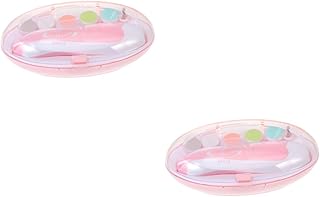 Toyvian 2 Pçs Moedor De Unhas Elétrico Aparador De Unhas Do Bebê Cortador De Unhas Elétrico Cortador De Unhas Infantil Polidor De Unhas Do Bebê Tesoura De Unhas Infantil Cortador De Unhas