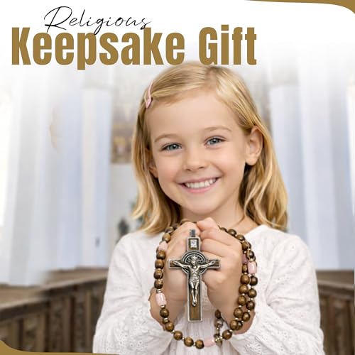 image for SANCTUM VERITAS Made in Italy Rosary Blessed by Pope Francis Vatican R