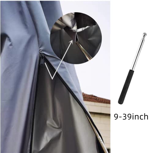 image for CoverFml Patio Umbrella Cover-420D Waterproof Outdoor Umbrella Cover-F