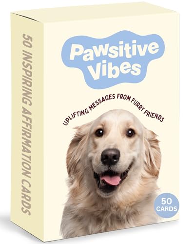Gift for Dog Lovers: 50 Stress Relief & Affirmation Cards