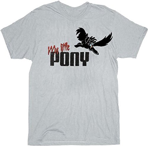 T-shirt My Little Pony Homme Gris S ravivez vos meilleurs souvenirs