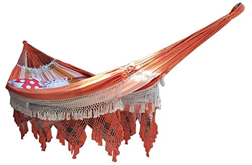 Rede de Dormir Casal Extra King Size Suprema várias cores (Marrom, 1)