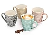 FRÖHLICHES DESIGN - Das Becher Set Bari aus dem Hause Sänger besticht durch sein harmonisches Design. Über die gesamte Oberfläche ist ein florales Muster verteilt und erzeugt zusammen mit dem exotischen Farbspiel des Sets einen besonderen Look auf Ihrem Esstisch
