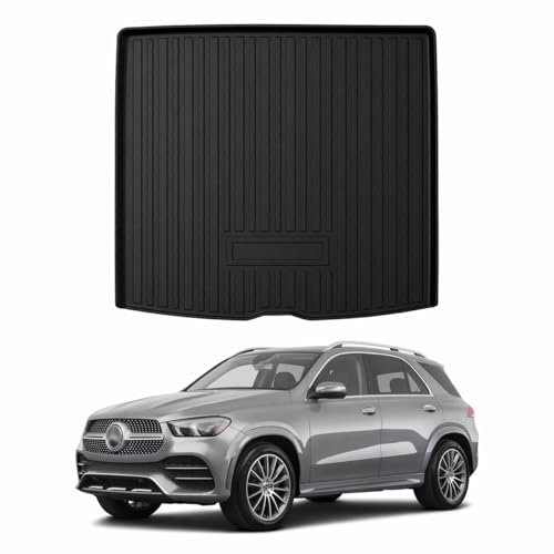 Mixsuper Custom Fit Cargo Liner for Mercedes-Benz GLE Class 2020-2026, All Weather Cargo Mat for Mercedes Benz GLE SUV 5 Passenger, Trunk Mat Anti-Slip Rear Trunk Liner Black