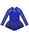 inlzdz Maillot de Patinaje Artística sobre Hielo para Niña Brillantes Vestido de...