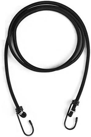 Heavy Duty Bungee Cord Coated Hooks, All Black