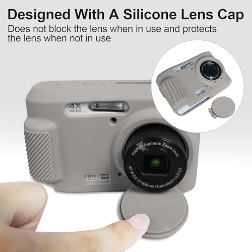 Funda de silicona Easy Hood para Kodak PIXPRO FZ45 miniatura 5