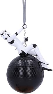NEMESIS NOW Bola de demolición Oficial de Stormtrooper, Color Negro, 13 cm