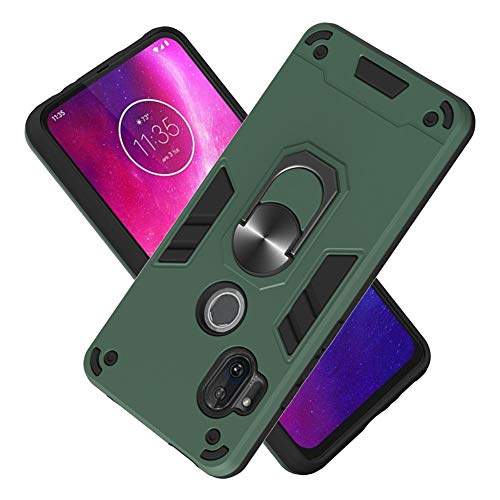 UKDANDANWEI Capa para Motorola One Hyper, capa ultrafina à prova de choque de silicone TPU + policar