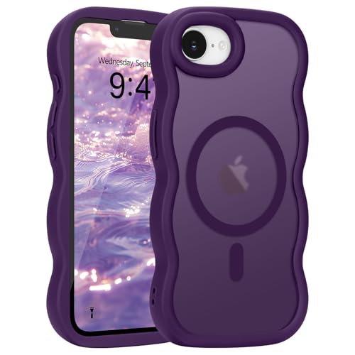 Pepmune iPhone 17e / iPhone 16e �p �P�[�X MagSafe�Ή� �E�F�[�u ������ ����~�� ������� ���� �؍� �ϏՌ� �w��h�~ ���C�����X�[�d �X�}�z�P�[�X �X�g���b�v�z�[���t���i�f�B�[�v�p�[�v���j