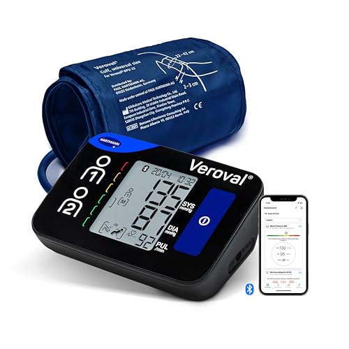 Veroval Compact + Tensiomètre De Bras : Pour Des Mesures Rapides Et Fiables, Peut Détecter Une Arythmie
