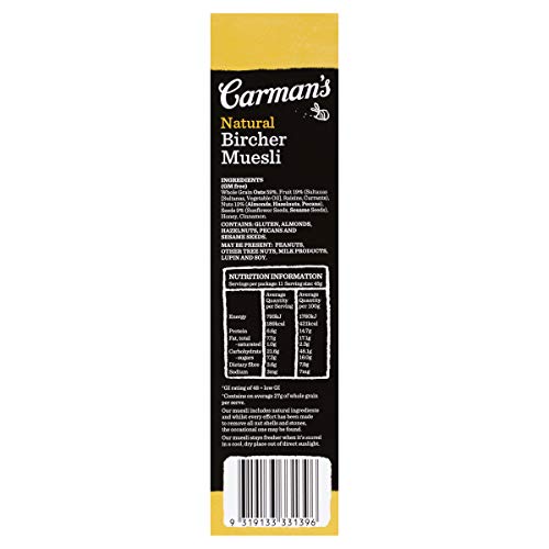 Carmans Natural Bircher Muesli image 5
