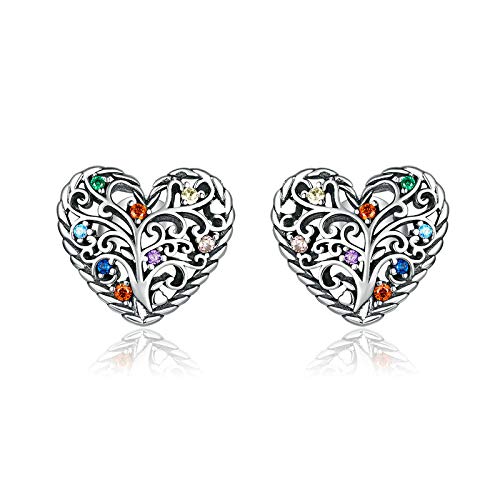 Bijoux arbre de vie femme, boucle d'oreille idéale pour un cadeau de mariage