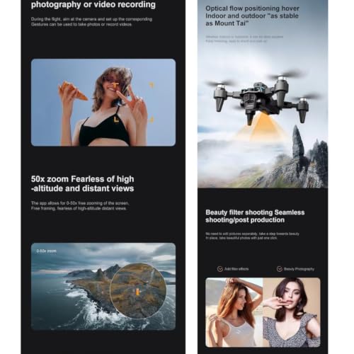 Image of Drones with Camera for Adults 4K, Brushless Motor Drone for Kids Beginners, FPV Foldable RC Drone with 2 Batteries, 45 Mins Long Flight Time, Beyond-Range Loss Alert for Kids and Adults. B3