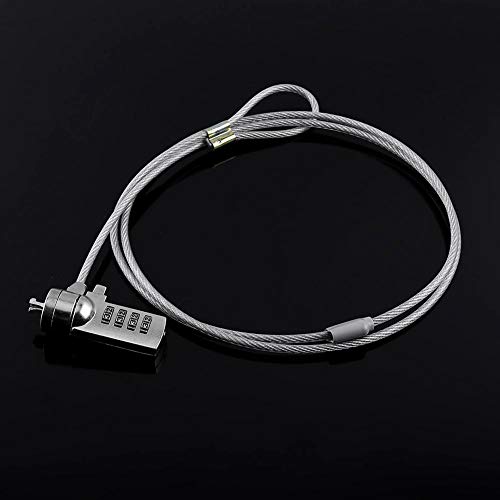 4 Digit Password Laptop Combination Security Lock Cable Digit Password Lock Combination Security Lock Cable Chain Theft Deterrent Desktops For Notebooks #TOP3