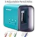AFMAT Colored Pencil Sharpener, Electric Pencil Sharpener for Colored Pencils(6-8mm), Fast Sharpen with Adapter, 3 Settings, Portable Pencil Sharpener for Kids, Battery Operated Pencil Sharpener