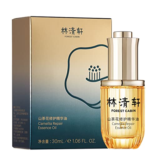 Forest Cabin Camellia Repair Essence Oil For Face, Anti Aging Serum, Promote Cell Autophagy Serum For Fine Lines And Wrinkles, 30Ml #TOP1