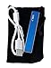 BOLT Lighter® USB Rechargeable Windproof Coil Slim Cigarette Lighter with Charging Cable and Carrying Pouch (Blue)