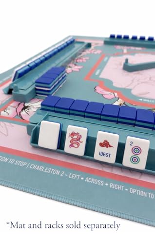 Azure Blossom Mahjong Tile Set miniatura 7