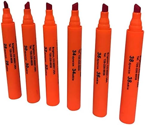 Tool Parts A.Shine Dyne Test Dyne Corona Pen - (Color: 38 dyne)