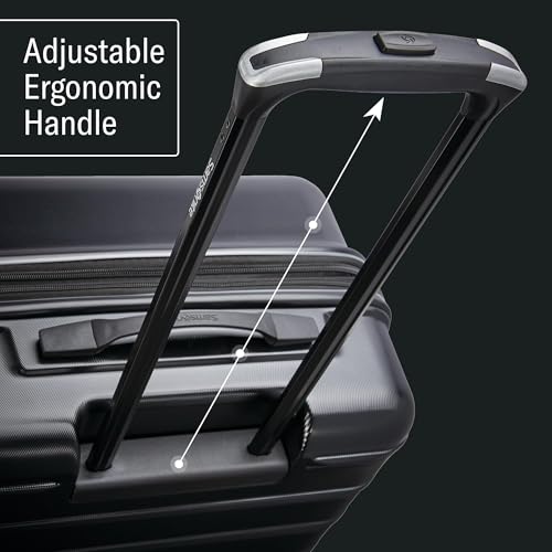 Image of Samsonite Omni 2 Hardside Expandable Luggage with Spinner Wheels, Lagoon Blue, 2-Piece Set (Carry-on /Medium), Omni 2 Hardside Expandable Luggage With Spinner Wheels