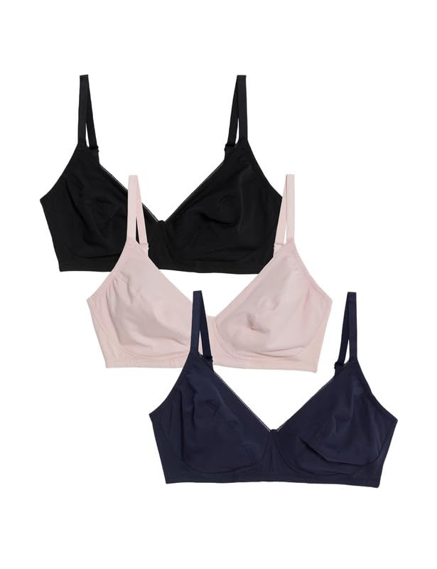 marks & spencer 3pk Non Wired Full Cup Bras_32D-picture-18