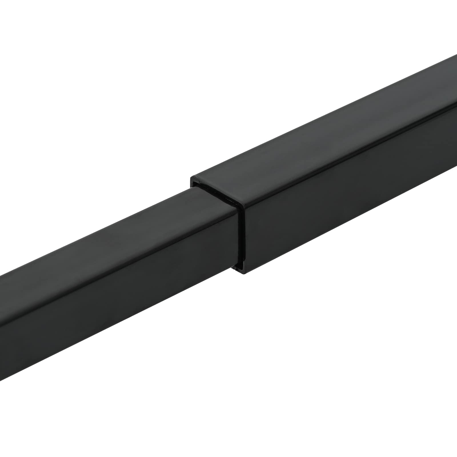 Barra de seguridad ajustable para ventanas 3 pcs Negro Acero para balcón,planta baja,ventana de bodega,ventanas exteriores