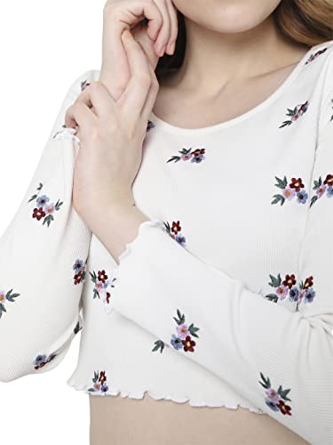 Image of VERO MODA Women's Cotton Blend Regular Fit Top
