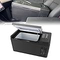 SUNPIE 20 Quart Portable Car Refrigerator -7.6?~50? 18L Car Fridge 35Mins Fast Cooling 12 volt electric cooler for Truck Sedan Camping Travel Boat